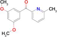 2-(3,5-Dimethoxybenzoyl)-6-methylpyridine