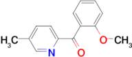 2-(2-Methoxybenzoyl)-5-methylpyridine