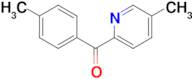 2-(4-Methylbenzoyl)-5-methylpyridine