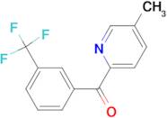 5-Methyl-2-(3-trifluoromethylbenzoyl)pyridine