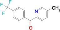 5-Methyl-2-(4-trifluoromethylbenzoyl)pyridine