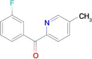 2-(3-Fluorobenzoyl)-5-methylpyridine