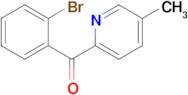 2-(2-Bromobenzoyl)-5-methylpyridine