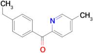 2-(4-Ethylbenzoyl)-5-methylpyridine