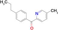 5-Methyl-2-(4-Propylbenzoyl)pyridine