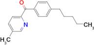 5-Methyl-2-(4-pentylbenzoyl)pyridine