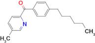 2-(4-Hexylbenzoyl)-5-methylpyridine