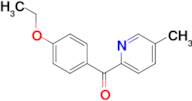 2-(4-Ethoxybenzoyl)-5-methylpyridine