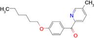 2-(4-Hexyloxybenzoyl)-5-methylpyridine