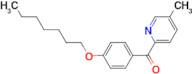 2-(4-Heptyloxybenzoyl)-5-methylpyridine