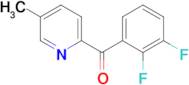 2-(2,3-Difluorobenzoyl)-5-methylpyridine