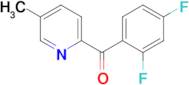 2-(2,4-Difluorobenzoyl)-5-methylpyridine