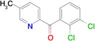 2-(2,3-Dichlorobenzoyl)-5-methylpyridine