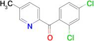 2-(2,4-Dichlorobenzoyl)-5-methylpyridine