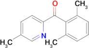 2-(2,6-Dimethylbenzoyl)-5-methylpyridine