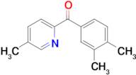 2-(3,4-Dimethylbenzoyl)-5-methylpyridine