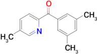 2-(3,5-Dimethylbenzoyl)-5-methylpyridine