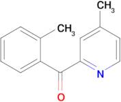 2-(2-Methylbenzoyl)-4-methylpyridine