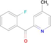 2-(2-Fluorobenzoyl)-4-methylpyridine