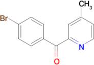 2-(4-Bromobenzoyl)-4-methylpyridine