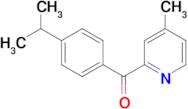 2-(4-Isopropylbenzoyl)-4-methylpyridine