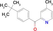 2-(4-tert-Butylbenzoyl)-4-methylpyridine