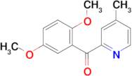 2-(2,5-Dimethoxybenzoyl)-4-methylpyridine