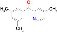 2-(3,5-Dimethylbenzoyl)-4-methylpyridine