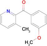 2-(3-Methoxybenzoyl)-3-methylpyridine