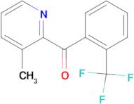 3-Methyl-2-(2-trifluoromethylbenzoyl)pyridine