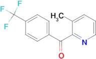 3-Methyl-2-(4-trifluoromethylbenzoyl)pyridine