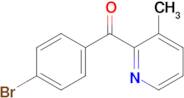 2-(4-Bromobenzoyl)-3-methylpyridine