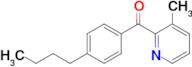 2-(4-Butylbenzoyl)-3-methylpyridine