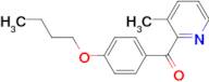 2-(4-Butoxybenzoyl)-3-methylpyridine