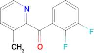 2-(2,3-Difluorobenzoyl)-3-methylpyridine