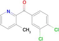 2-(3,4-Dichlorobenzoyl)-3-methylpyridine