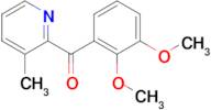 2-(2,3-Dimethoxybenzoyl)-3-methylpyridine