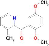 2-(2,5-Dimethoxybenzoyl)-3-methylpyridine