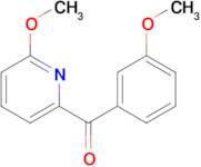 2-(3-Methoxybenzoyl)-6-methoxypyridine