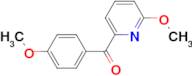 2-(4-Methoxybenzoyl)-6-methoxypyridine