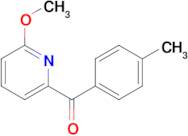 2-(4-Methylbenzoyl)-6-methoxypyridine