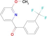 6-Methoxy-2-(3-trifluoromethylbenzoyl)pyridine