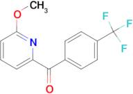 6-Methoxy-2-(4-trifluoromethylbenzoyl)pyridine