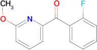 2-(2-Fluorobenzoyl)-6-methoxypyridine