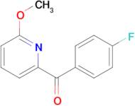 2-(4-Fluorobenzoyl)-6-methoxypyridine