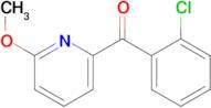 2-(2-Chlorobenzoyl)-6-methoxypyridine