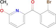 2-(2-Bromobenzoyl)-6-methoxypyridine