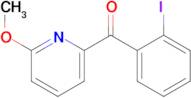 2-(2-Iodobenzoyl)-6-methoxypyridine