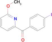 2-(4-Iodobenzoyl)-6-methoxypyridine