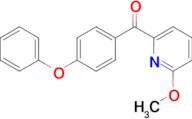 6-Methoxy-2-(4-phenoxybenzoyl)pyridine